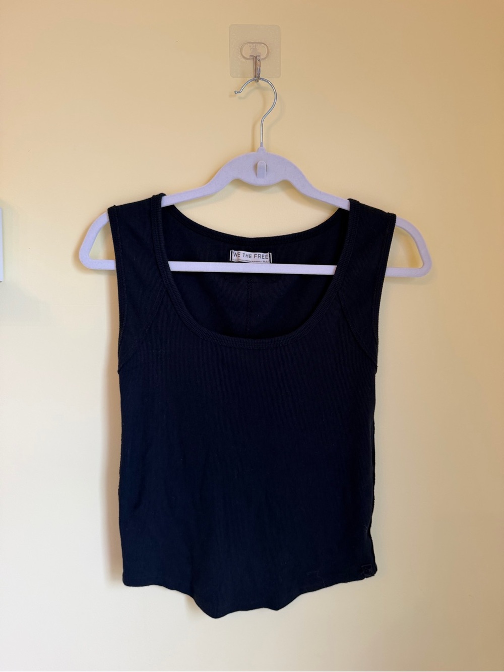 Free People | FP Women's Black Scoop Neck Tank Top